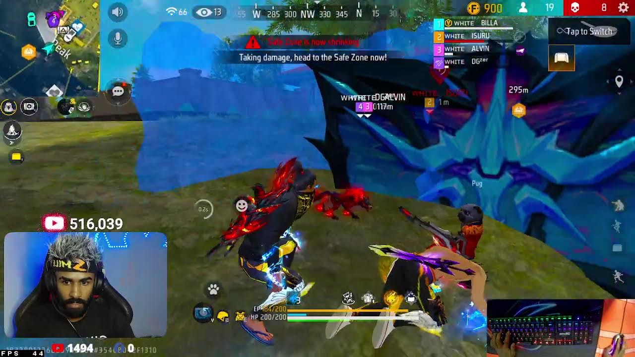 live (13/50)   - FREE FIRE LIVE   - BILLA