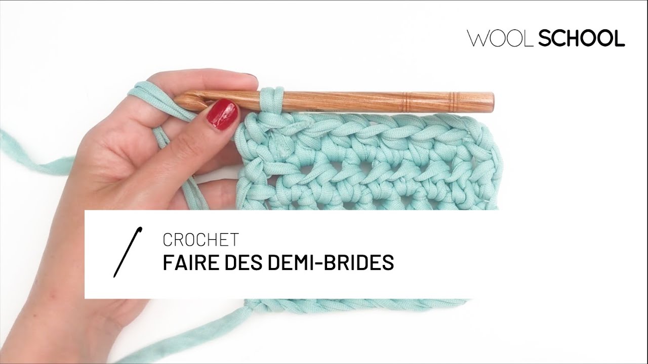 Demi bride crochet : Techniques crochet