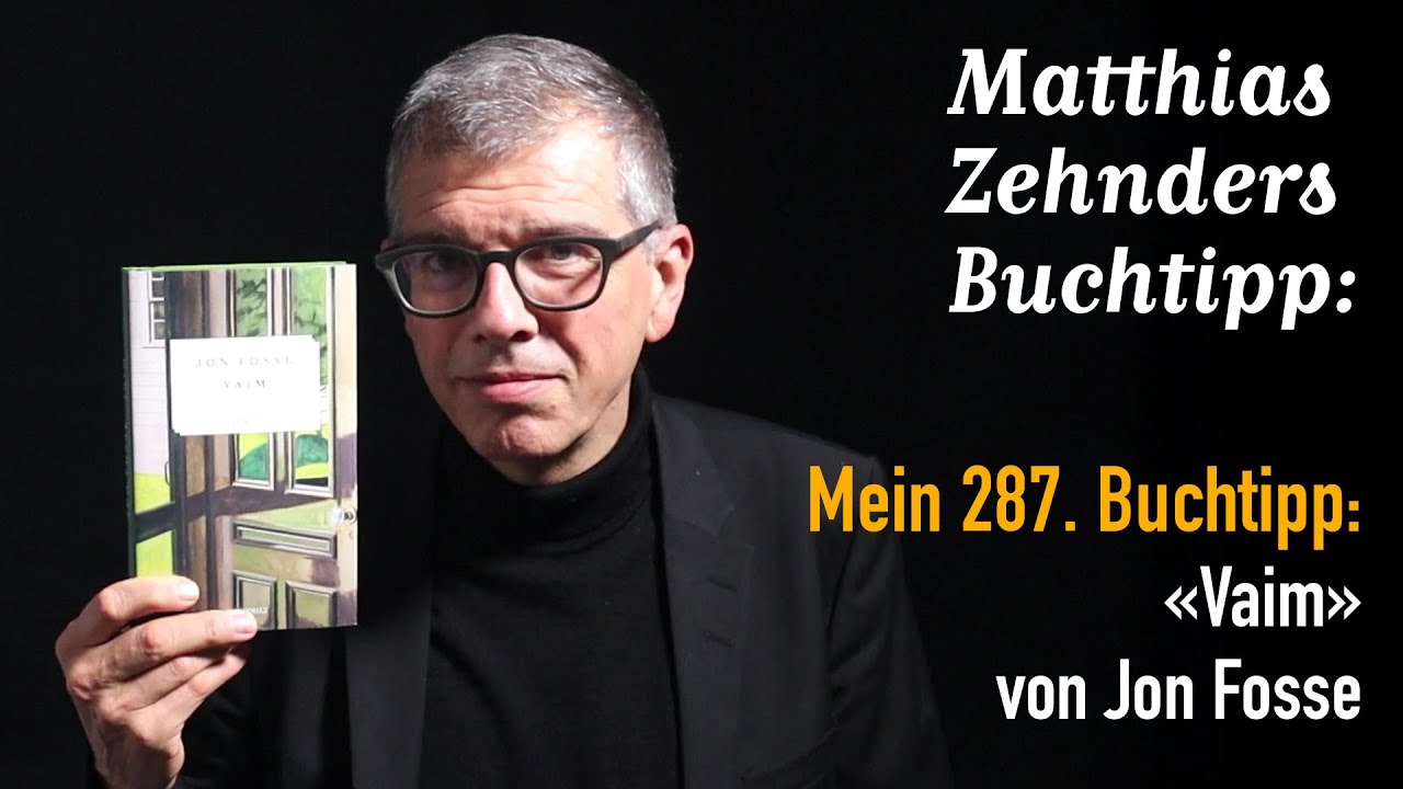 Mein 287. Buchtipp: «Vaim» von Jon Fosse