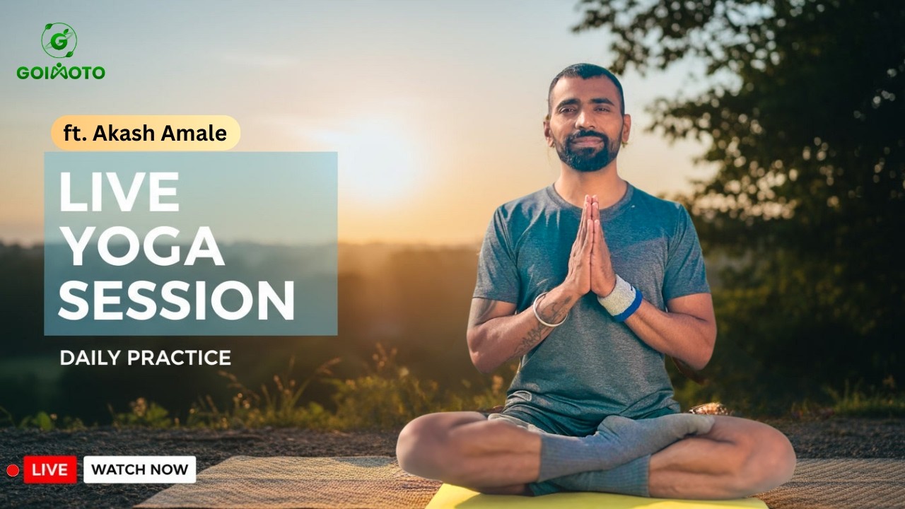 DAILY LIVE YOGA WITH GOiMOTO
