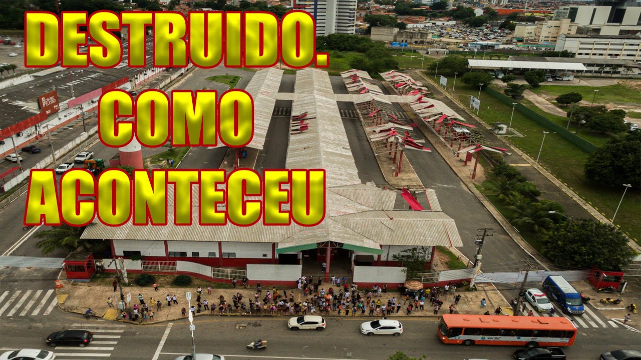 Terminal da Cohama em S&atilde;o Lu&iacute;s foi destruido por vendaval. MAR&Ccedil;O 2022