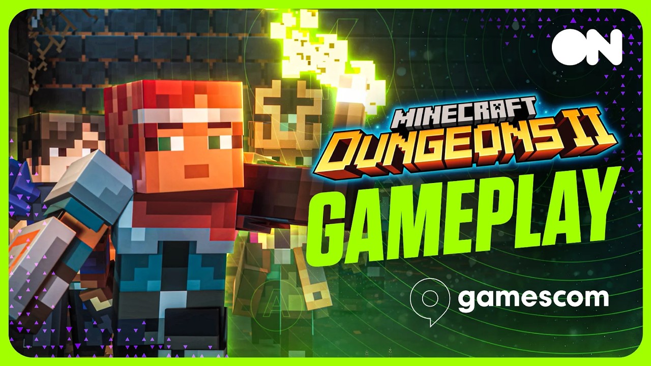 Minecraft Dungeons II Exploration Gameplay