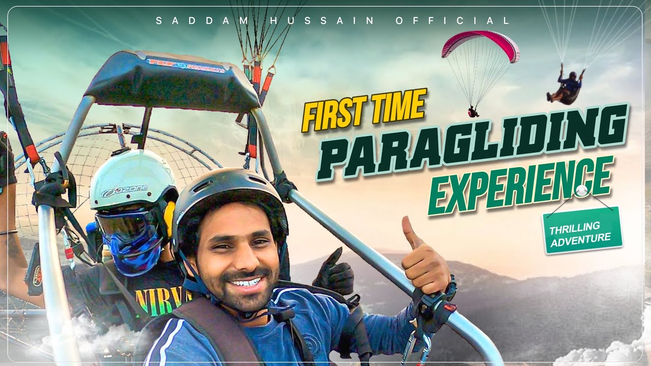 Thrilling paragliding adventure in Hyderabad Saddam Hussain Official