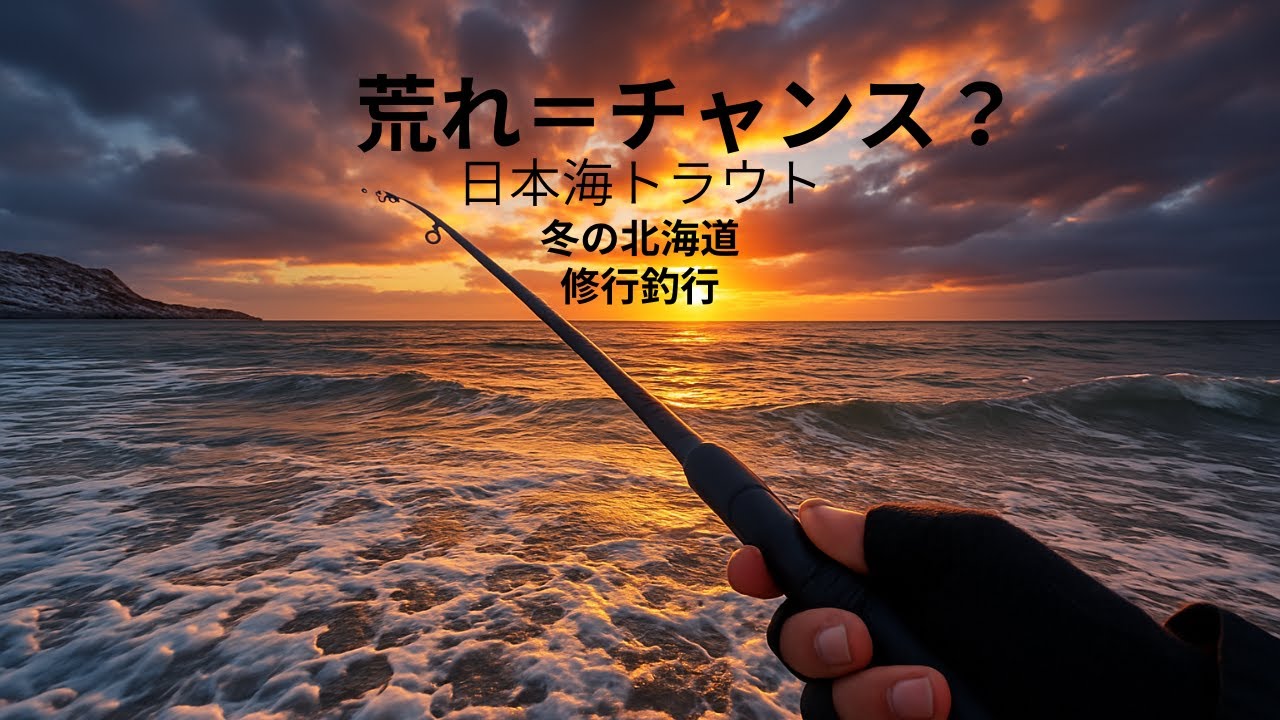 荒れる日本海 —— 冬の記録＃１