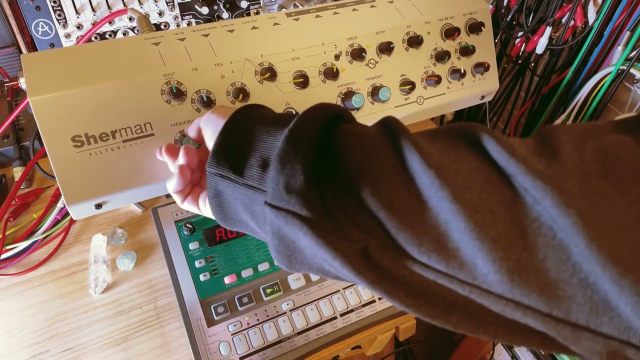 korg ES-1 + Sherman Filterbank