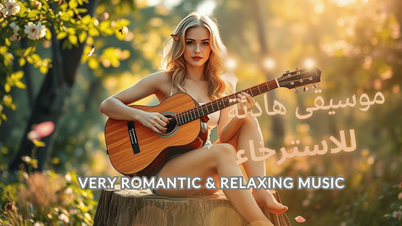 Calming Acoustic Guitar for Sleep & Inner Peace 🌌 | موسيقى جيتار ناعمة للنوم والسكينة النفسية