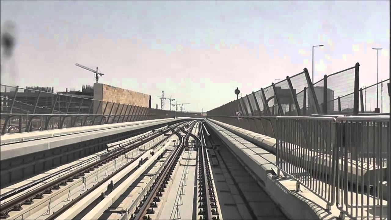 Dubai Metro - Ibn Batutta to Jebel Ali + Additional Scenes [720p]