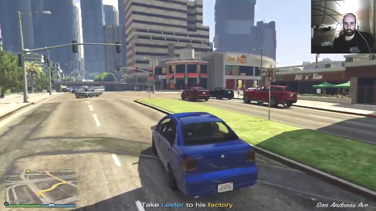 GTA 5 - ONLINE MISSION - FLEECA JOB - SCOPE OUT - LESTER