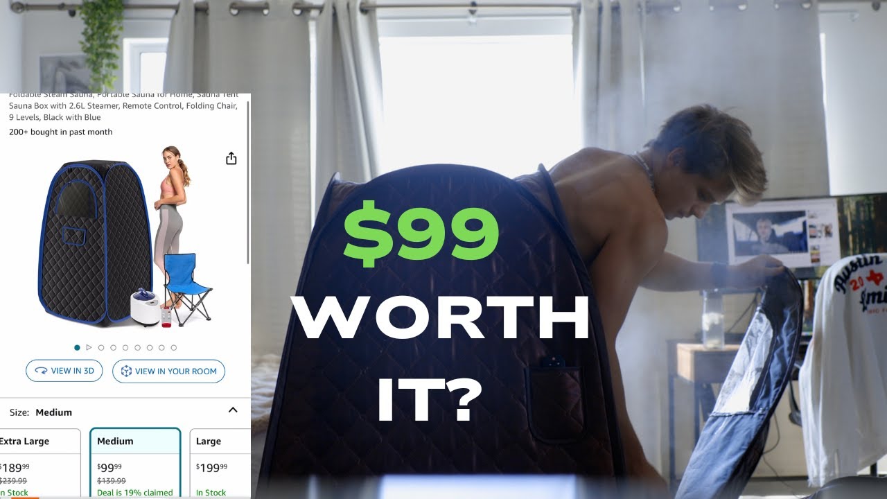 I Bought the Cheapest Sauna on Amazon&hellip;.. One Year Review