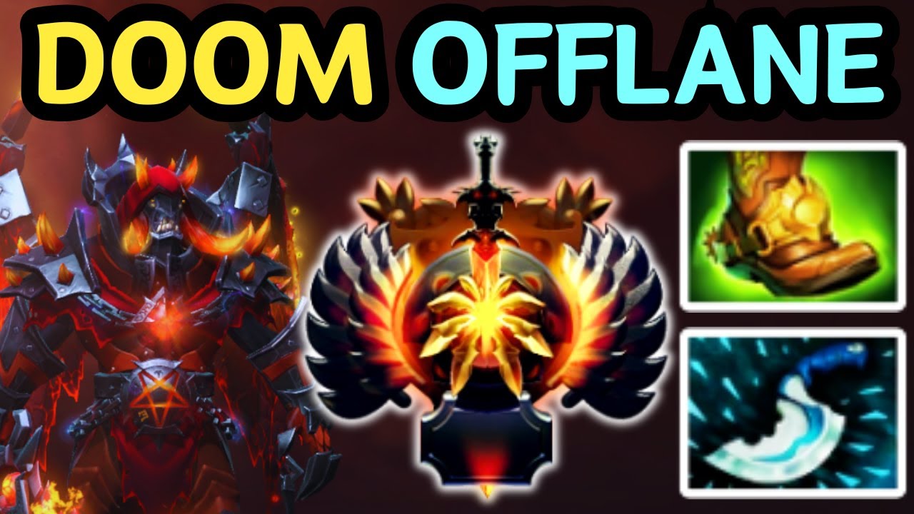 🔥 HOW TO PLAY DOOM OFFLANE | SHUTDOWN GAMEPLAY 🔥