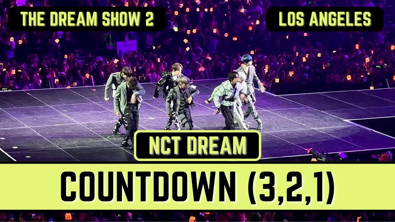 4K NCT Dream 엔시티 드림 'Countdown (3,2,1)' - The Dream Show 2 Los Angeles #nctdream #thedreamshow2 #nct