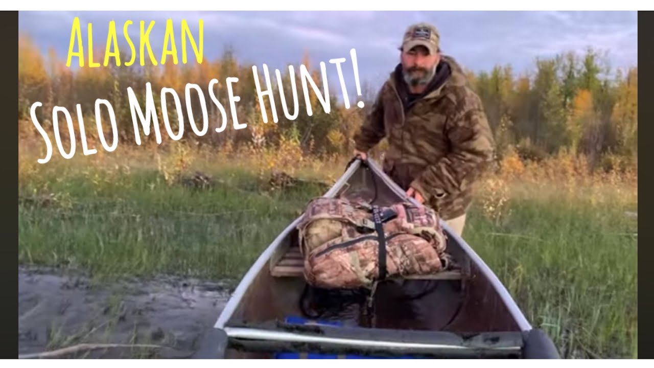 Solo float hunt in Alaska! Dodging Grizzlies while rafting, camping and hunting for moose!