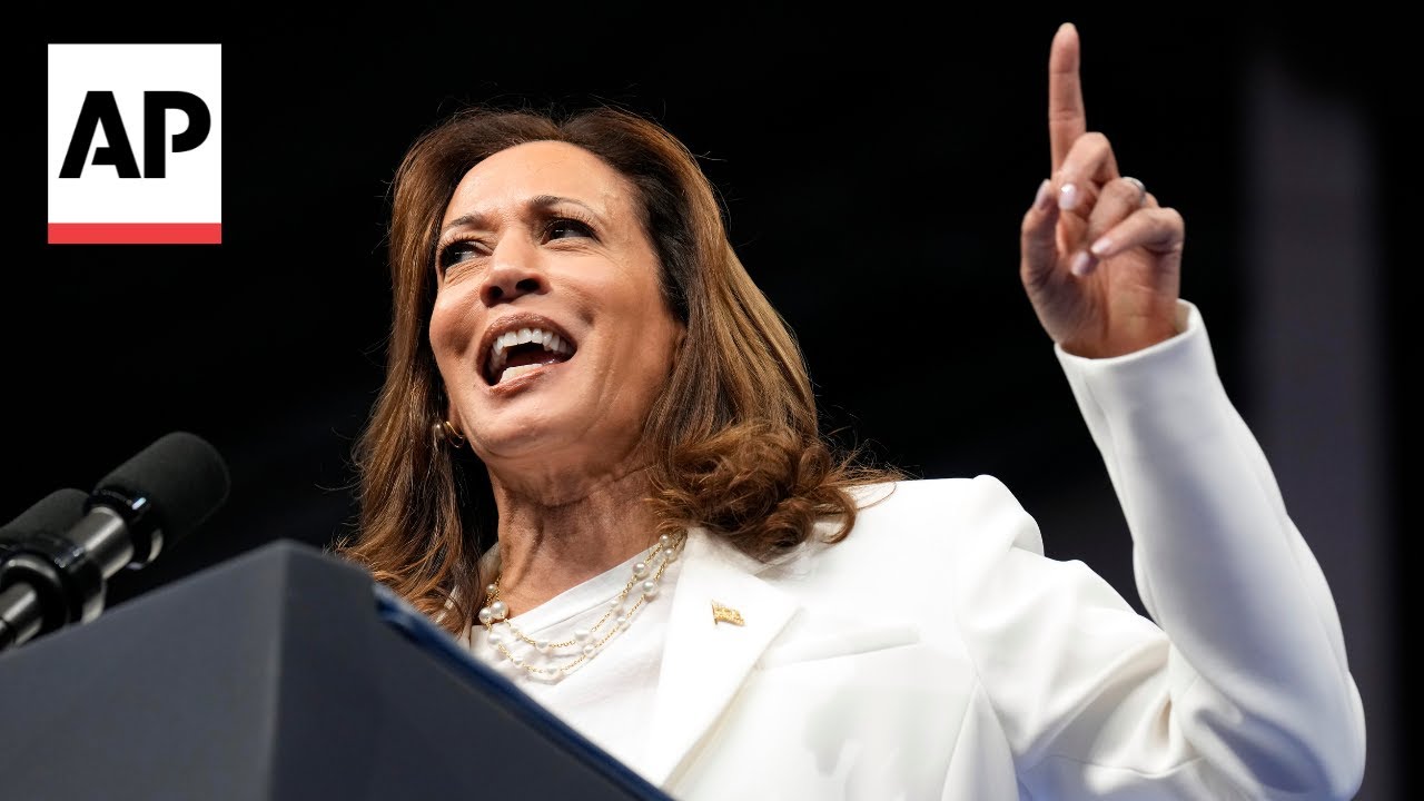 Kamala Harris says Trump will sign a national abortion ban if elected