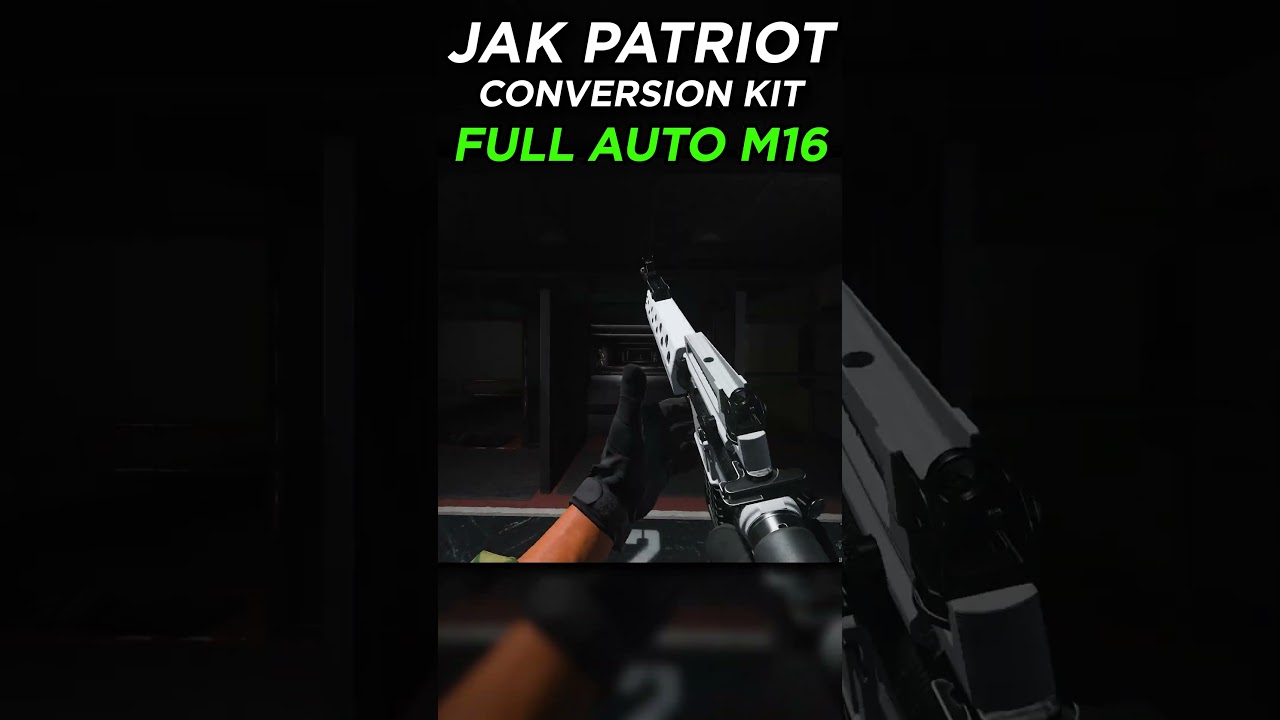 New JAK PATRIOT Aftermarket Part in MW3! 🔥 #m16