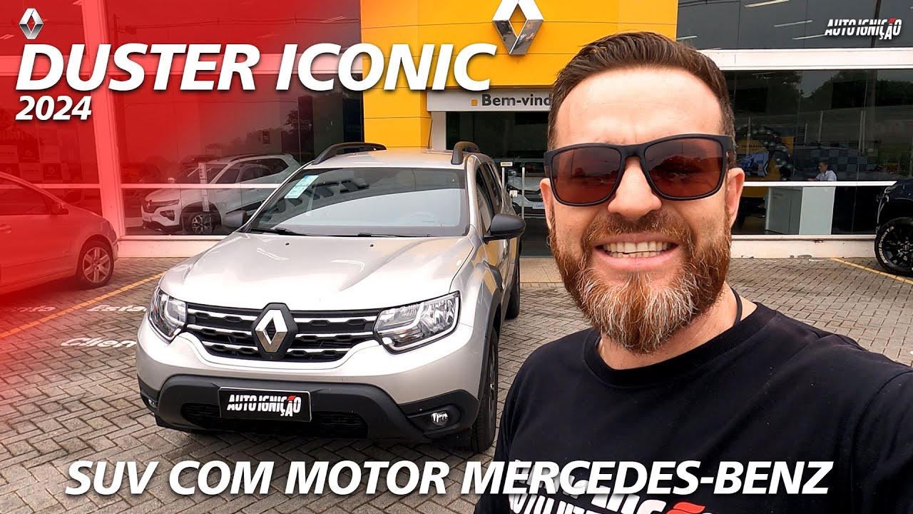 RENAULT DUSTER ICONIC 2024 - SUV Robusto Com Motor Turbo!