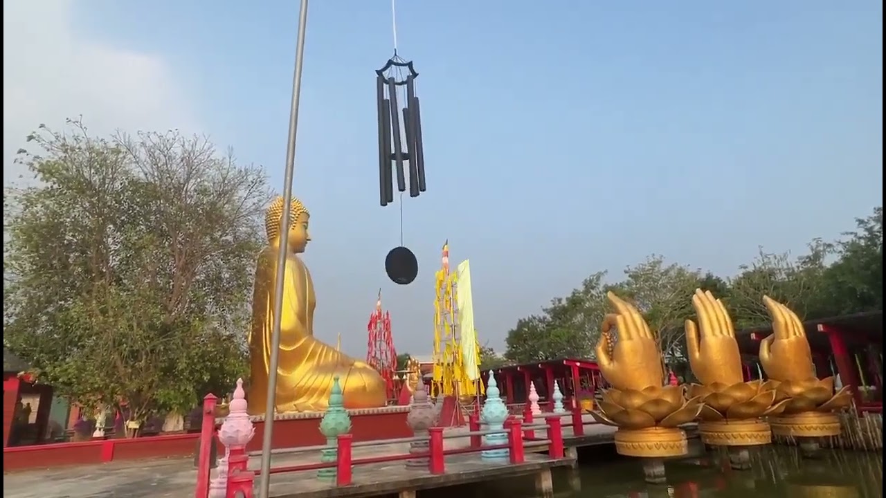 Chuông gió Dofrance Đại Hải Thủy tại chùa Phật học Sóc Trăng
