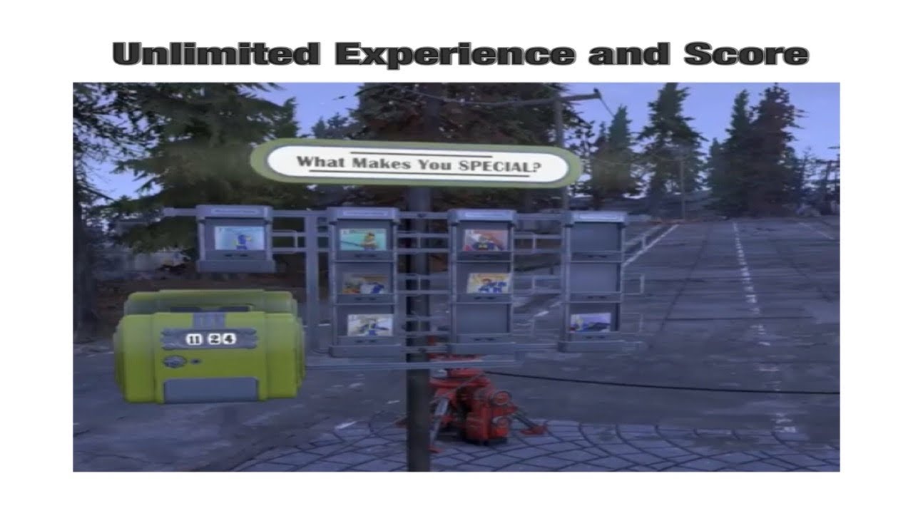 Fallout 76 - Unlimited EXPERIENCE and SCORE