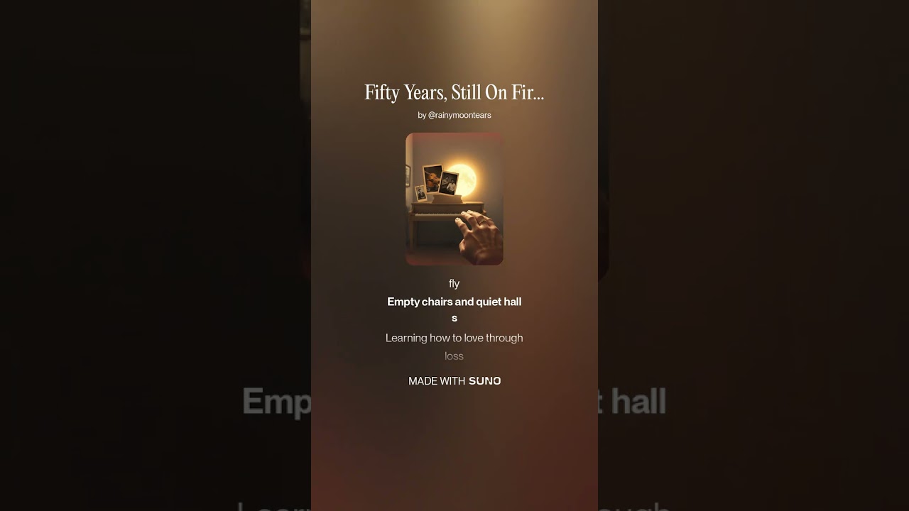 Fifty Years, Still On Fire - 80s power ballad