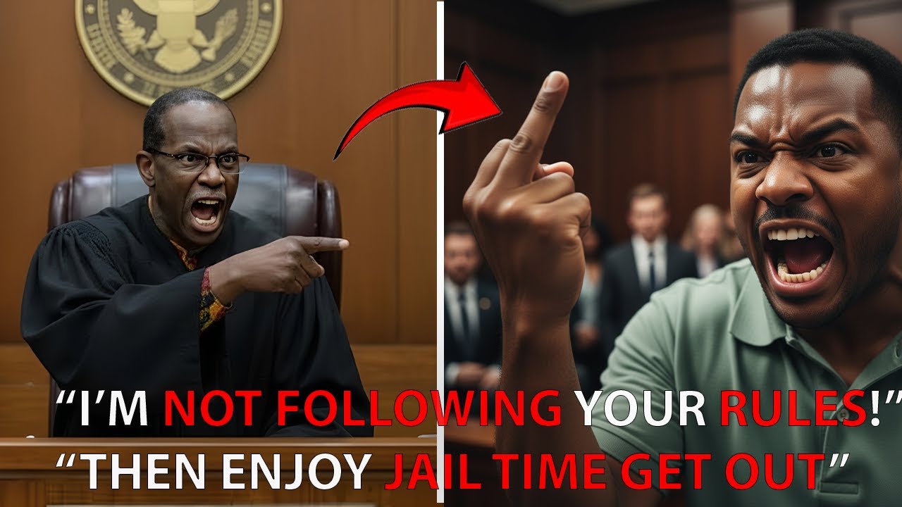 “I’m Not Following Your Rules!” Judge ENDS It With Jail Time