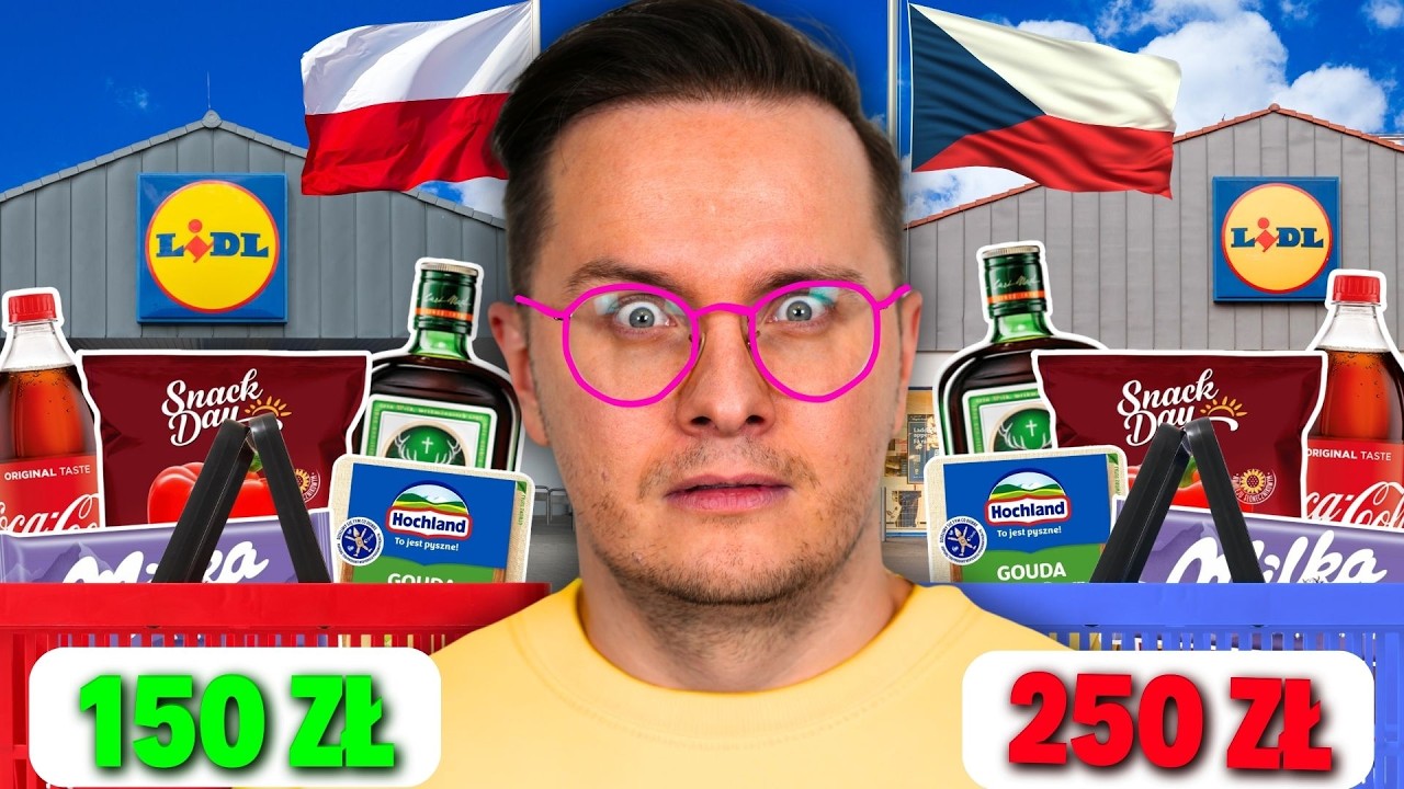 CENY W POLSKIM LIDLU vs. CZESKIM - CZY MAMY GORZEJ NIŻ CZESI?!