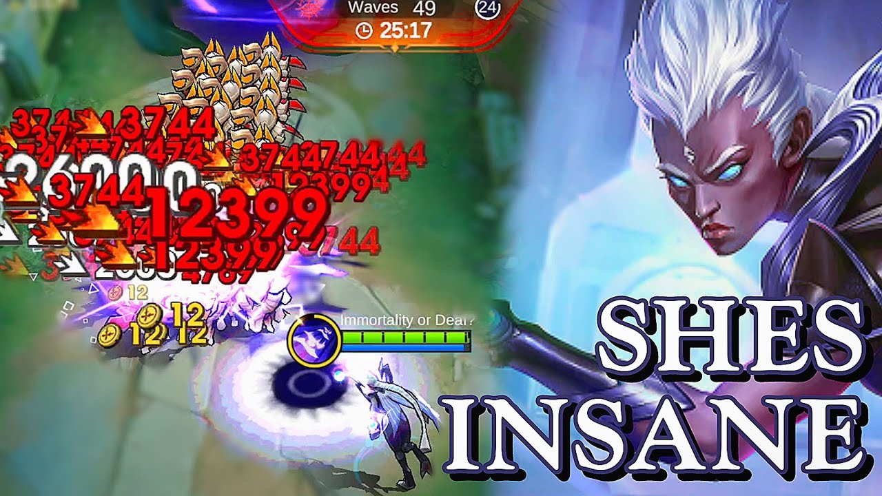 Karrie is Very Strong in Endless Mode ~ Tide Siege | Mobile Legends