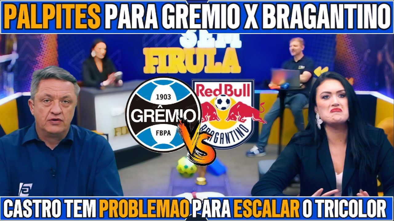 🔥🔥 MÍDIA DA PALPITE E  DEBATE ESCALAÇÃO DO GRÊMIO! AUSÊNCIA IMPORTANTE PREOCUPA