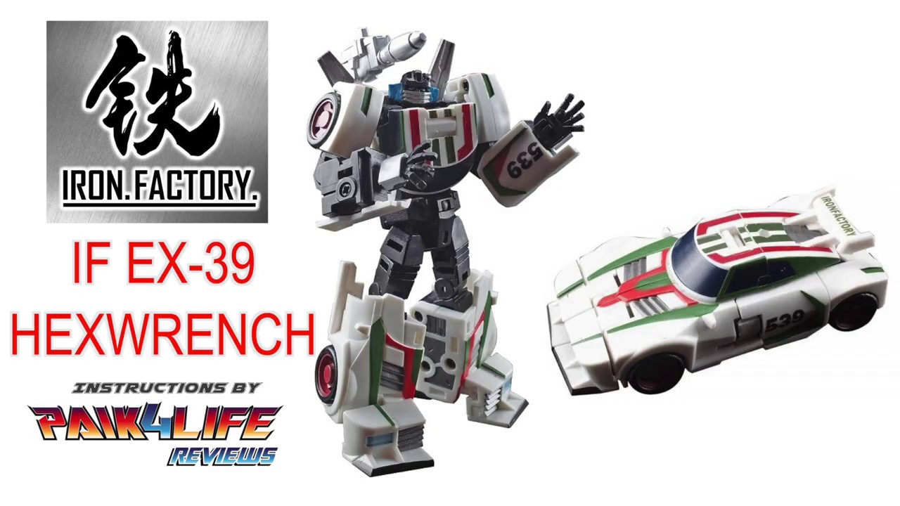 Iron Factory IF EX-39 Hexwrench Official Video Manual