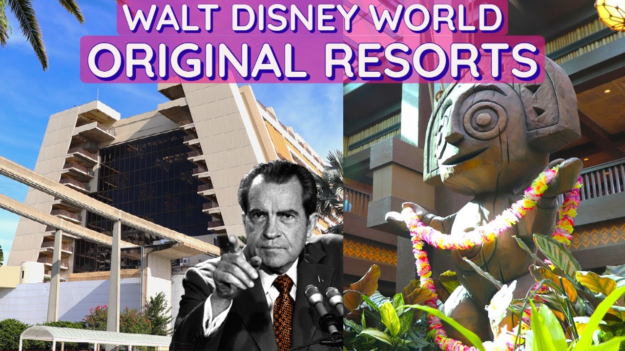 The Original Walt Disney World Resorts - Polynesian Village + The Contemporary Resort