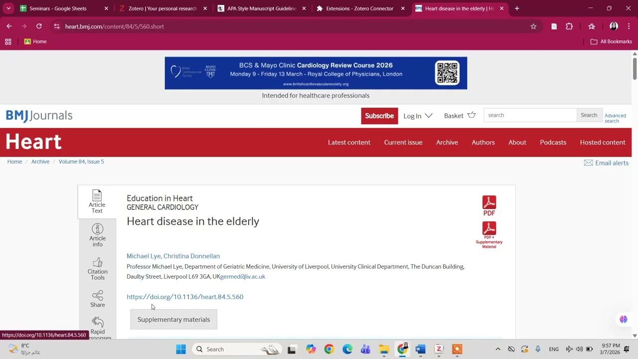 How to use Zotero  (Citation).