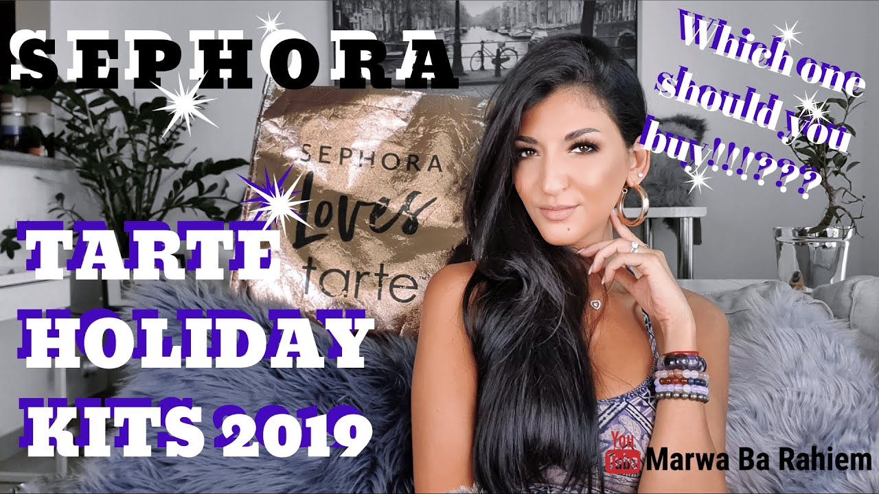 Tarte Holiday Collection 2019 Video!!  Are they worth it? @Sephora releases!!
