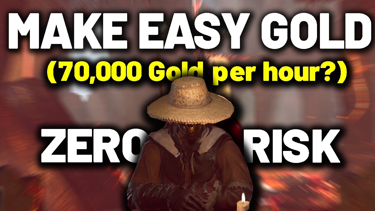 3 EASY GOLD FARM METHODS IN DARK AND DARKER (70,000 gold p/h?!)