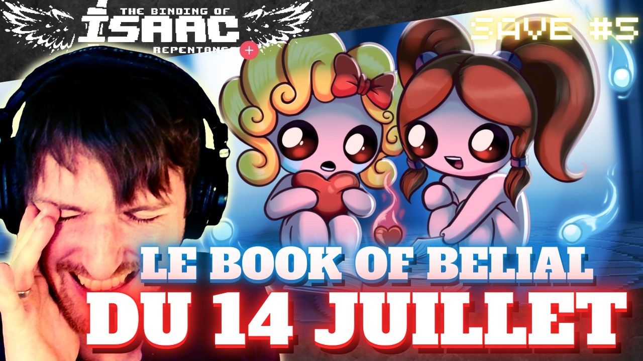 LE BOOK OF BELIAL DU 14 JUILLET | Binding Of Isaac Repentance