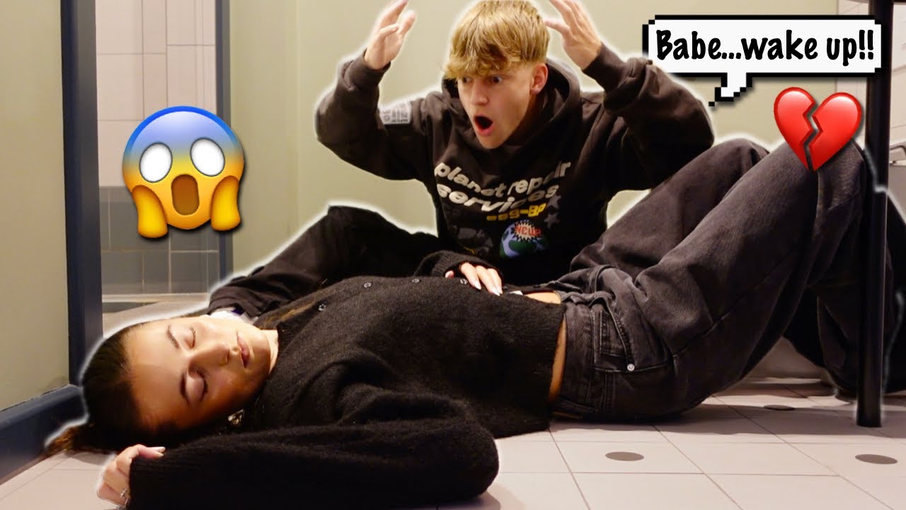 Отключился в ванной — розыгрыш над моим парнем! *Милая реакция*