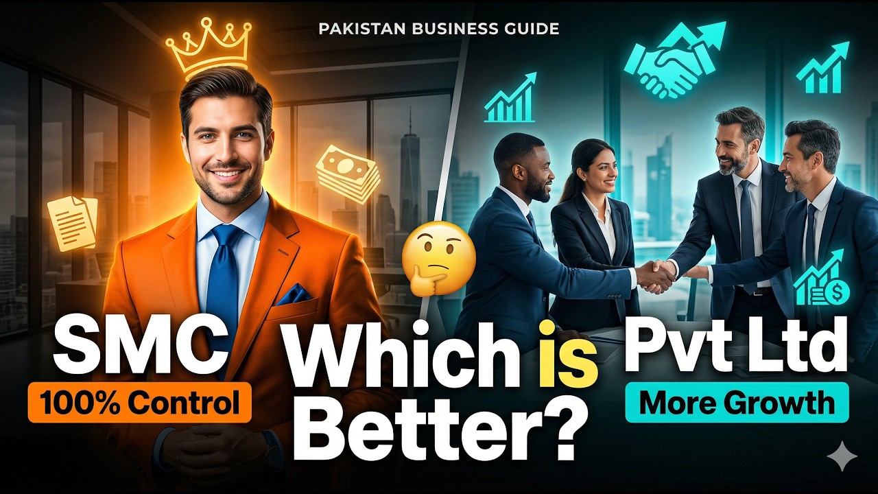 SMC vs Pvt Ltd in Pakistan | Which Company is Better in 2026? #SMC #PvtLtd #BusinessPakistan | urdu