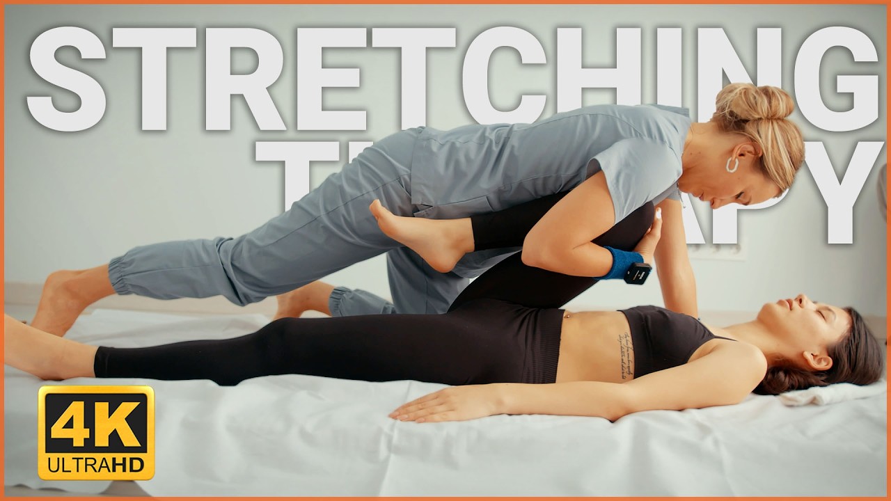 Deep Stretching Therapy for Full Body Release | Real ASMR Massage