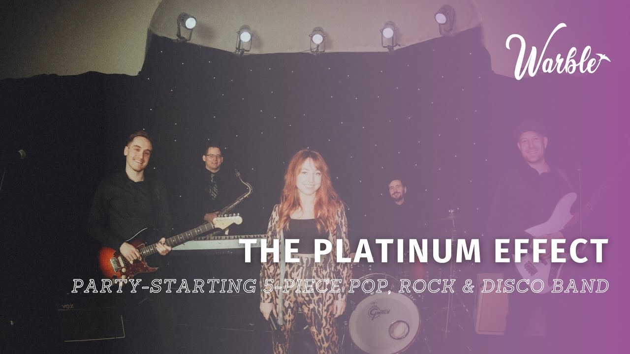 The Platinum Effect // Party-Starting Pop, Rock & Disco Band // Book Now at Warble Entertainment