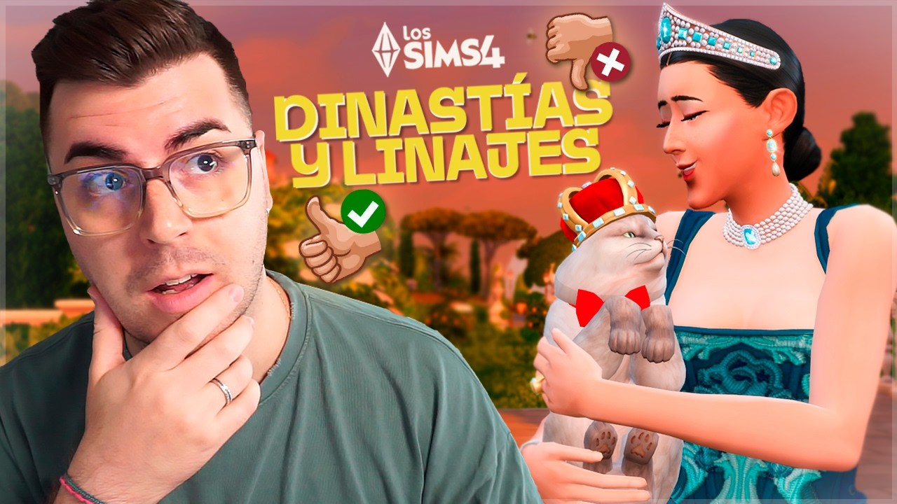 ANÁLISIS y OPINIÓN general de Los Sims 4 Dinastías y Linajes 👑 Mis cosas favs y el crossplay REAL🙌🏼