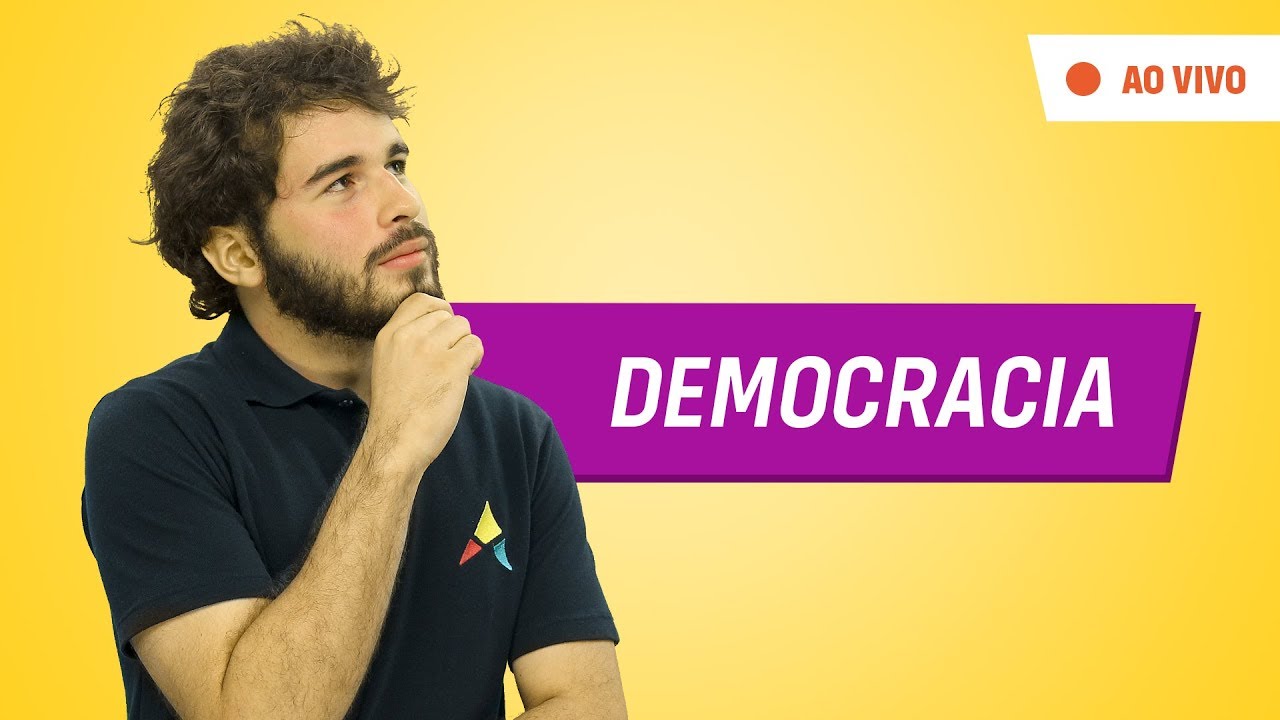AO VIVO | Aula | Sociologia | Democracia | Aulalivre 2020