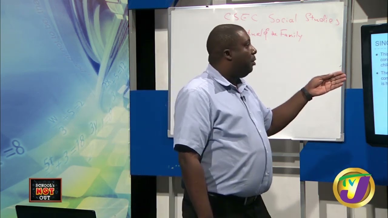 CSEC Social Studies Individual & the Family Grade 11