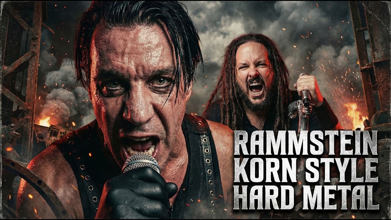 Rammstein Korn Style | Dark Industrial Nu Metal Mix – Epic Battle Music🔥