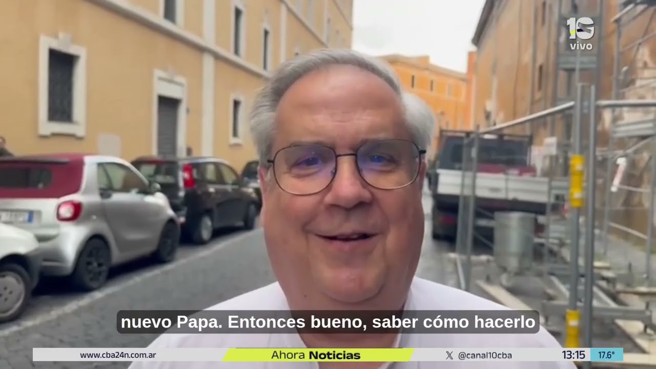 El cardenal Rossi en la antesala del comienzo del Conclave para elegir nuevo Papa
