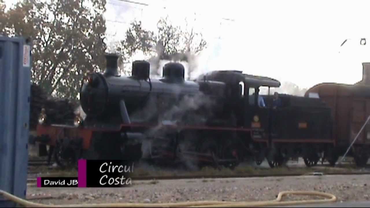 Circulación piloto tren turístico Figueres - Portbou