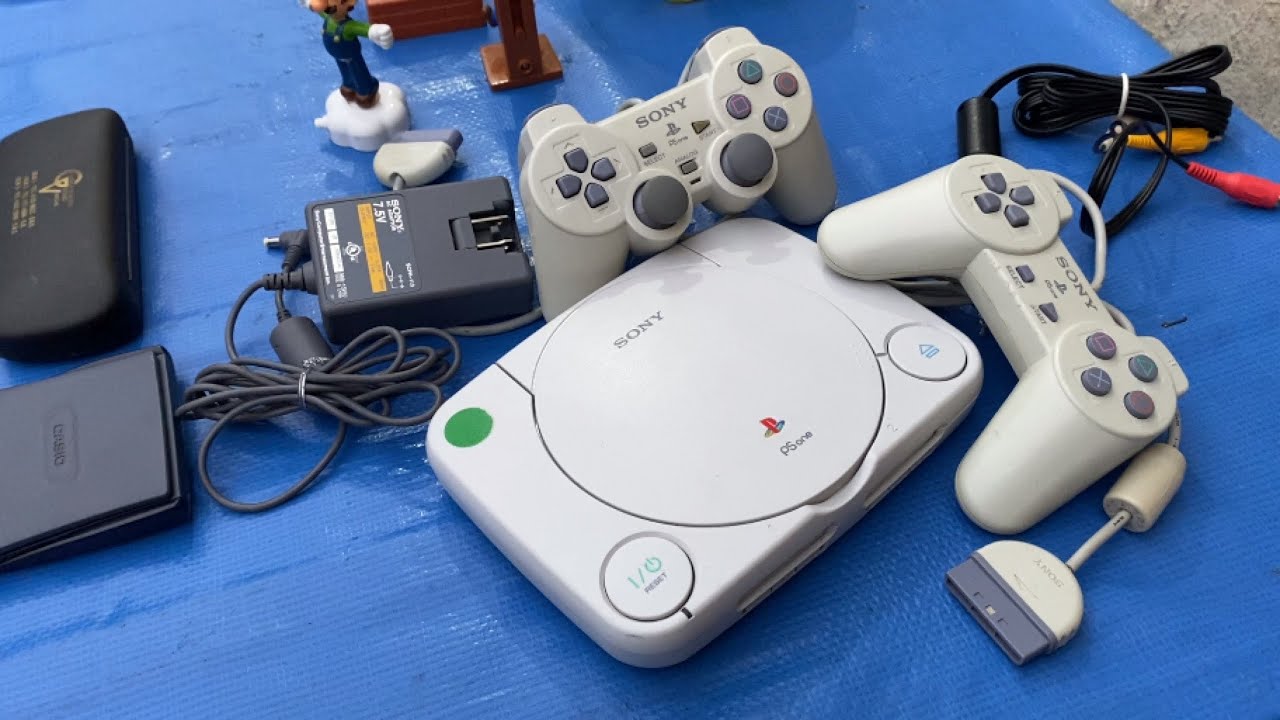 Bora Testar... COMPREI um Ps1 na FEIRA do ROLO (Playstation 1 completo)