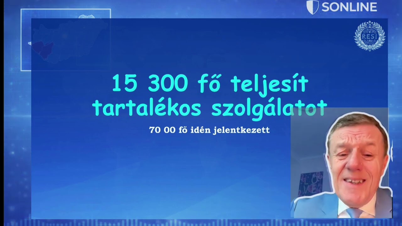 H&aacute;bor&uacute; ut&aacute;n mi j&ouml;n? &ndash; Dr. Resperger Istv&aacute;n ezredes Kaposv&aacute;ron a biztons&aacute;gi kock&aacute;zatokr&oacute;l