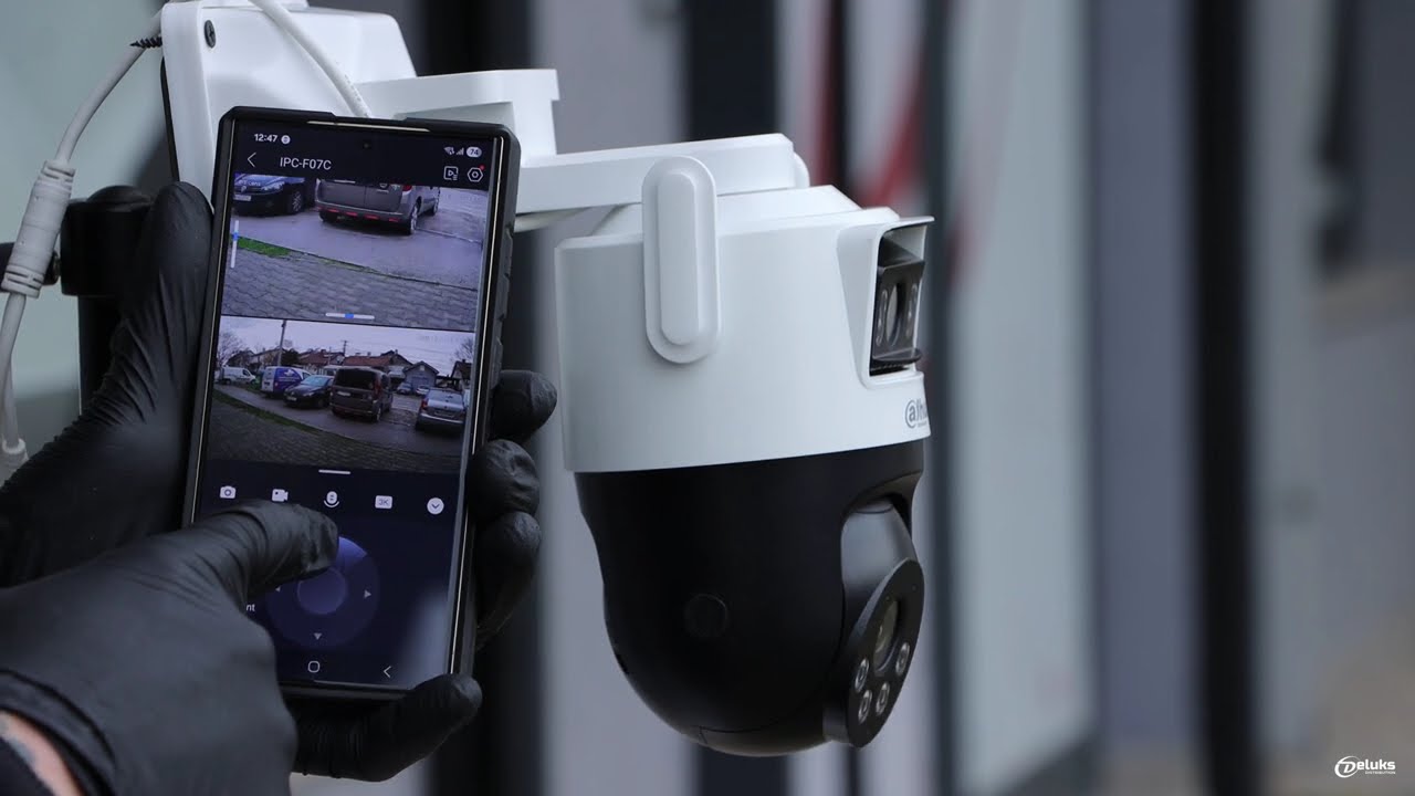 P5D-5F-PV- Dahua Wi-Fi PT Dual Camera (5+5MP Outdoor Wi-Fi Dual-Lens Pan & Tilt Camera)