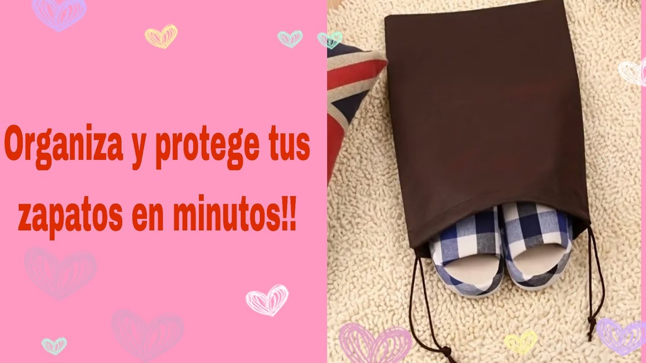  ORGANIZA y PROTEGE tus zapatos en minutos con esta super IDEA