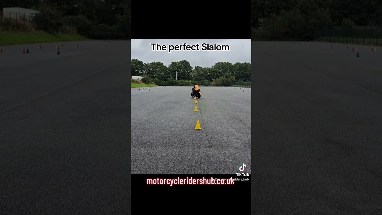 Mod 1 motorcycle test exercise - it's easy with the right guidance. Follow us for more tips