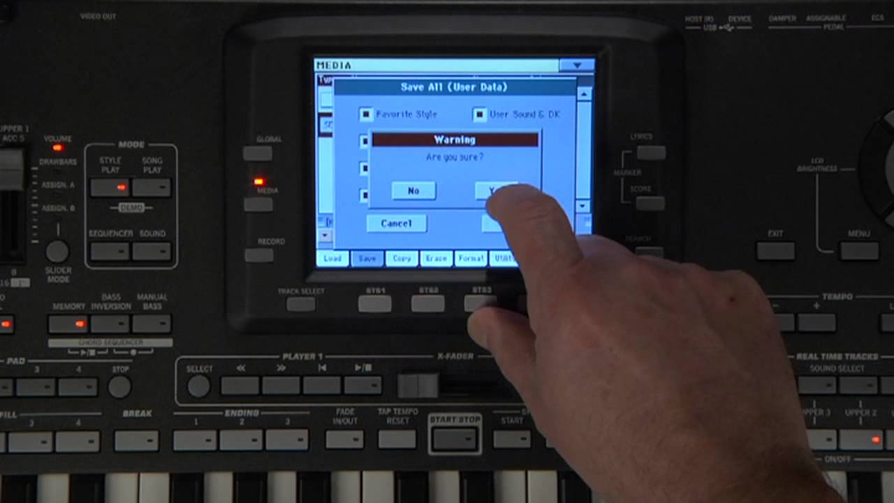 8 - KORG Pa3X - Manuel vidéo : Le mode Global, médias et Mise à jour (La Boite Noire)