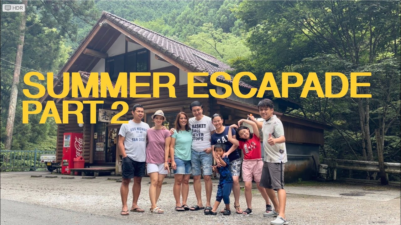 Camping, Hiking & Swimming at Obatoen Camping Ground with friends PART 2 #camping #hiking 