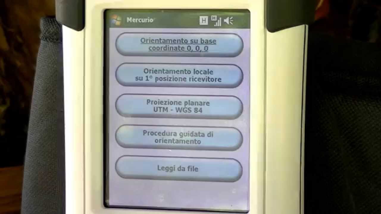 Esempio Rilievo GPS con Rete VRS